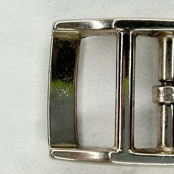 Silver Tone Simple Basic Belt Buckle - Picture 6 of 7